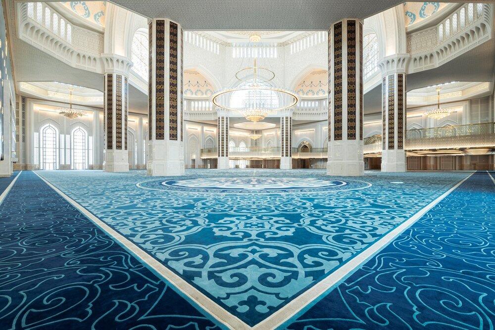 Kazakh capital inaugurates new mosque. Images | twitter.com/Aidos_Ukibay