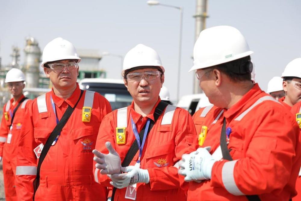 Minister of Energy visits Kashagan oilfield. Images | gov.kz