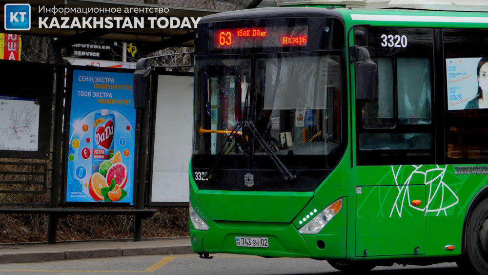 Алматыда бірнеше автобус маршруттарының қозғалыс сызбасы өзгерді