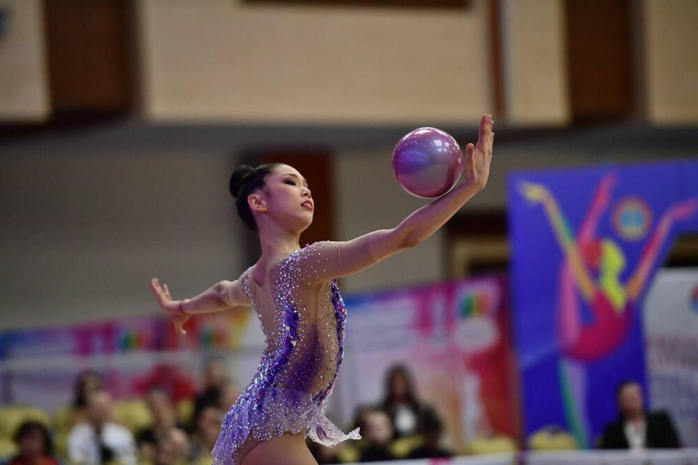 Rhythmic gymnast Taniyeva adds gold to Kazakhstan’s medal tally at Islamic Solidarity Games