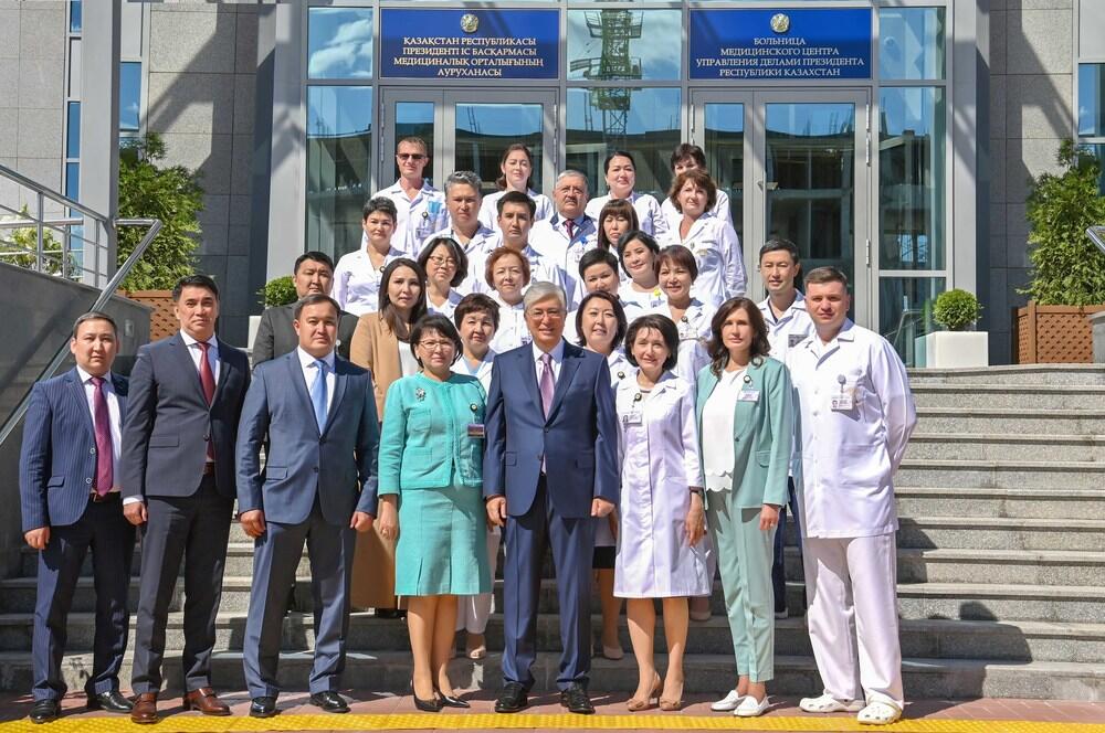 Kazakh President visits Nuclear Medicine Centre. Images | akorda.kz