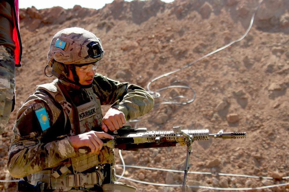 Казахстанские военные удачно стартовали на этапах конкурсов АрМИ-2022. Фото: МО РК