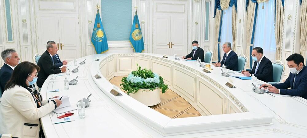 Kazakh President, Chevron CEO debate development of investment projects. Images | akorda.kz