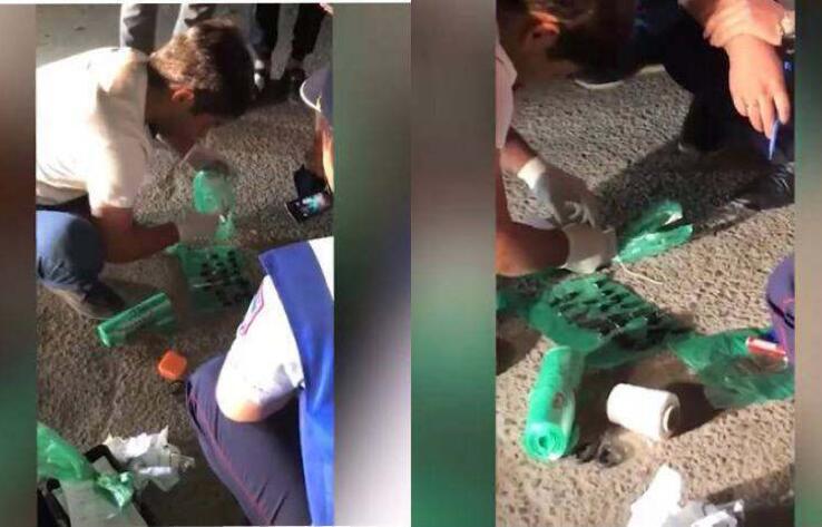 В Таразе полицейские изъяли у подростка "синтетику" в особо крупном размере