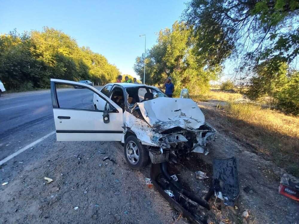 Восемь человек пострадали в ДТП на трассе Талдыкорган - Уштобе. Фото: Polisia.kz