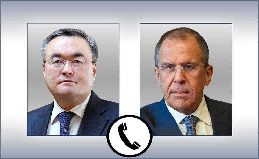 Главы МИД РК и РФ обсудили двусторонние отношения 