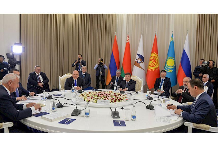 Meeting of Eurasian Intergovernmental Council kicks off in Kyrgyzstan. Images | en.kabar.kg