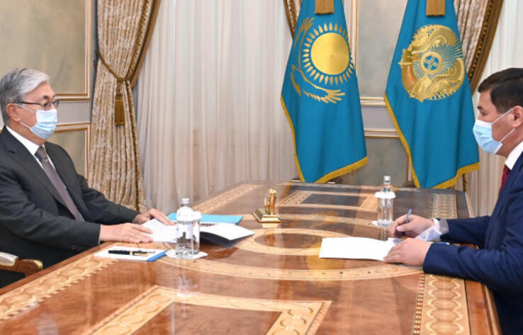 Аким Кызылординской области доложил Токаеву о социально-экономической ситуации в регионе