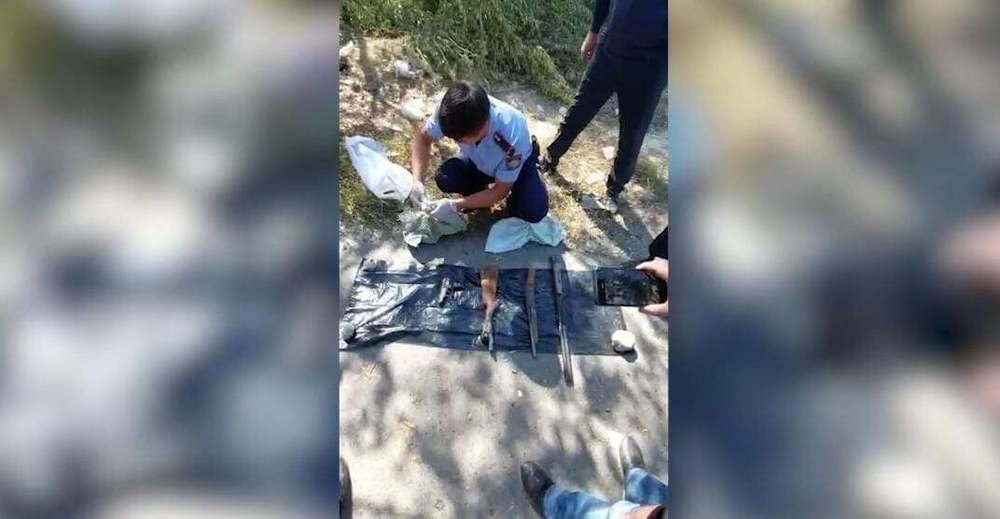 Очередной схрон с оружием обнаружили возле озера Сайран в Алматы