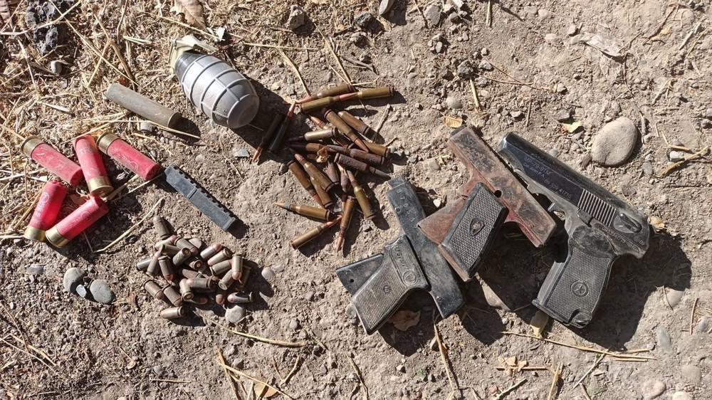 Таразда қару-жарақ сақталған қойма табылды