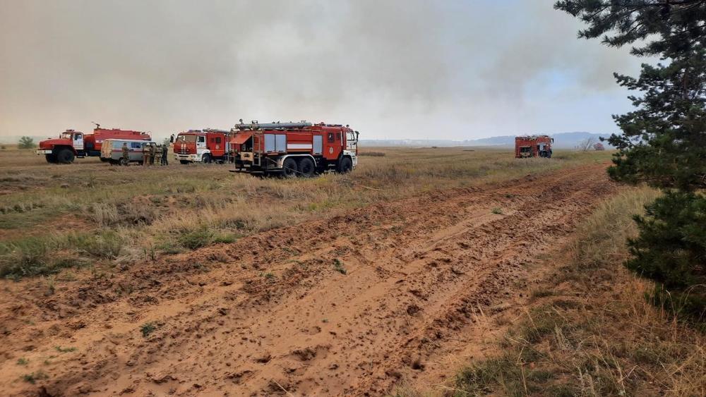 Минсельхоз: пожары в Костанайской области не отразятся на продовольственной безопасности страны. Фото: МЧС РК
