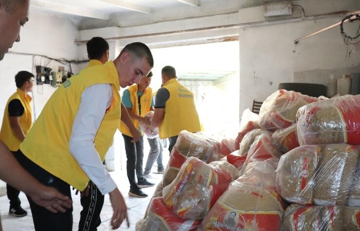 Свыше 800 тонн гуманитарной помощи собрала партия AMANAT
