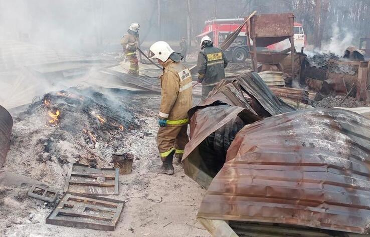 Пожары в Костанайской области: угрозы населенным пунктам нет