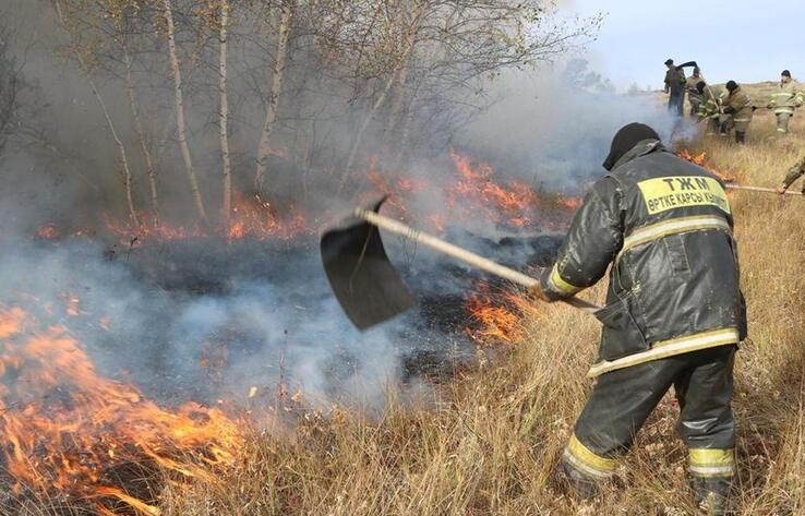 Президент подписал указ о награждении пожарных Абайской области