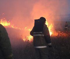 В Карагандинской области ликвидировали очаги природных пожаров . Фото: ДЧС Карагандинской области 