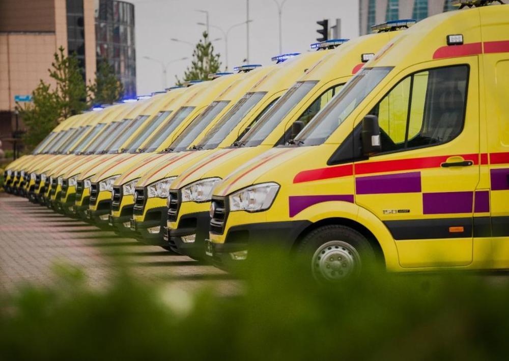 Столичная скорая помощь получила новые реанимобили. Фото: @altay_kulginov_official