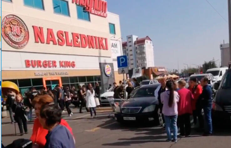 В Алматы поступила информация о минировании торгового дома