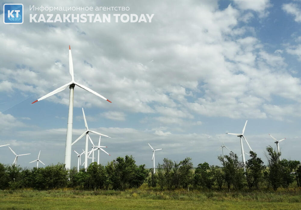 В Алматинской области ввели в эксплуатацию новую ветроэлектростанцию