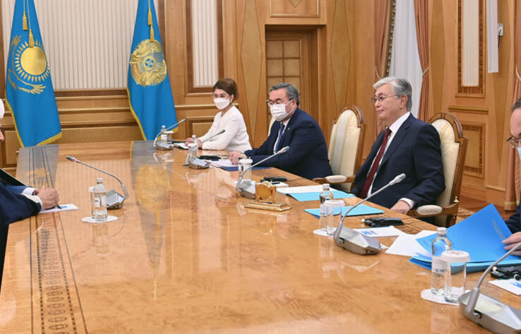 Токаев принял председателя управления мусульман Кавказа 