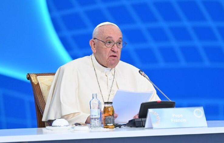 Pope Francis wishes Kazakhstan to open new path towards peace