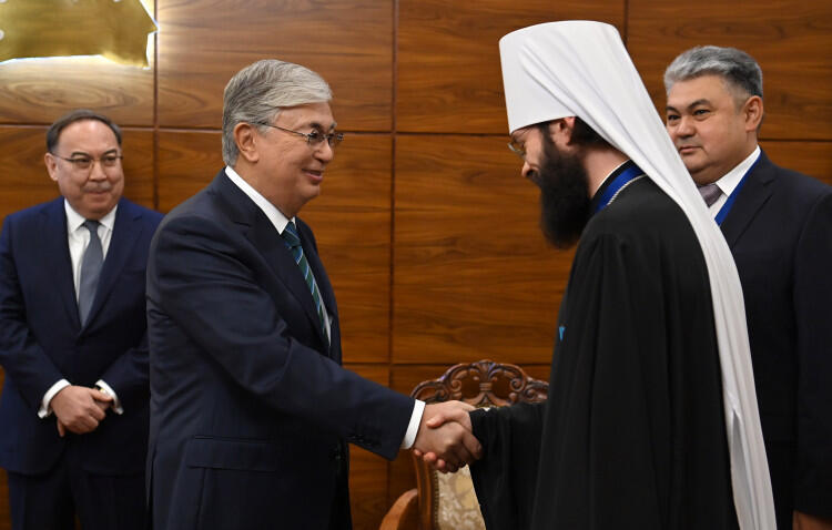 President Tokayev, Orthodox Church reps hold talks