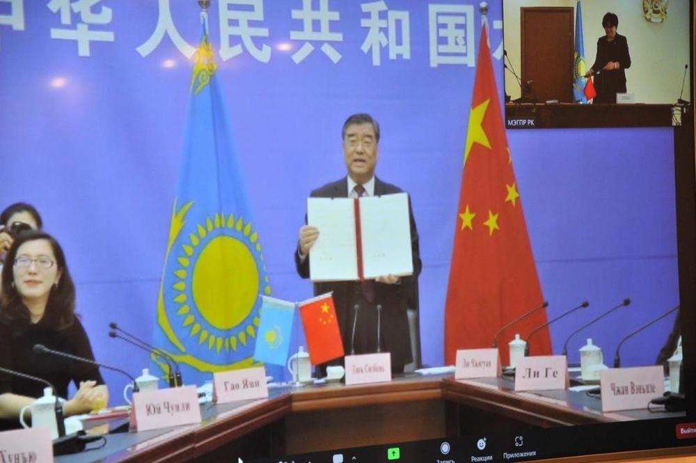 Kazakhstan, China sign inter-governmental agrt on joint management of water intake facility on Sumbe River