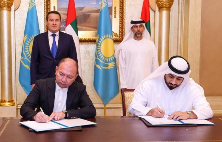 Казахстан и ОАЭ подписали ряд соглашений на 900 миллионов долларов