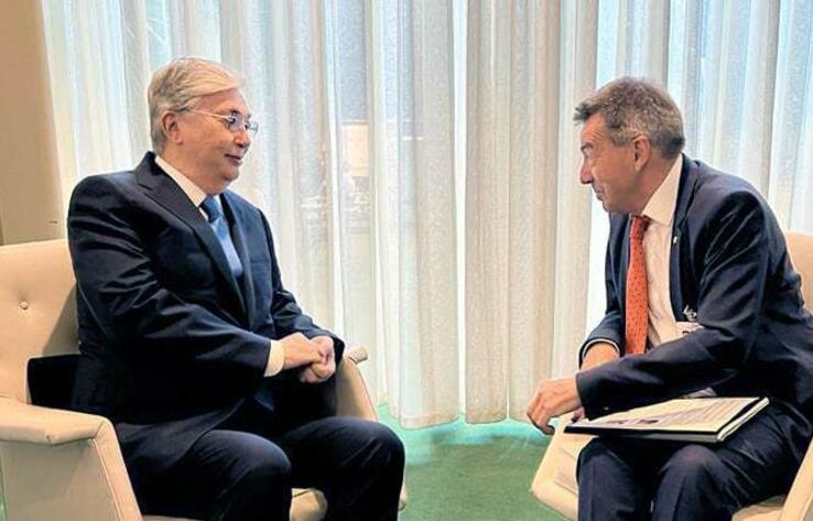 Токаев выразил признательность главе МККК за вклад в укрепление сотрудничества с Казахстаном