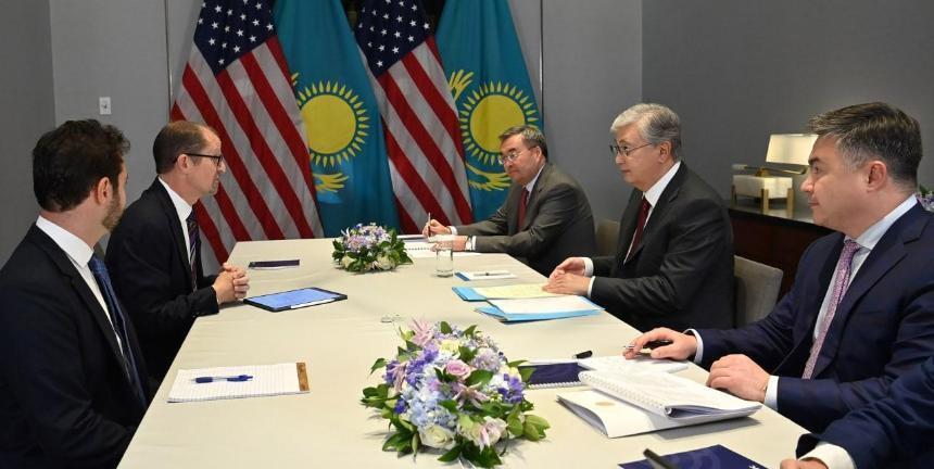 Kazakh President and Coursera CEO debate education development issues