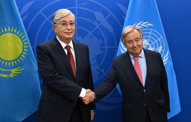 Kassym-Jomart Tokayev and Antonio Guterres hold talks