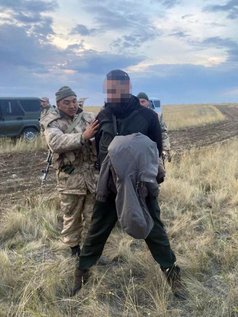 На границе с Россией задержали нарушителей . Фото: КНБ РК