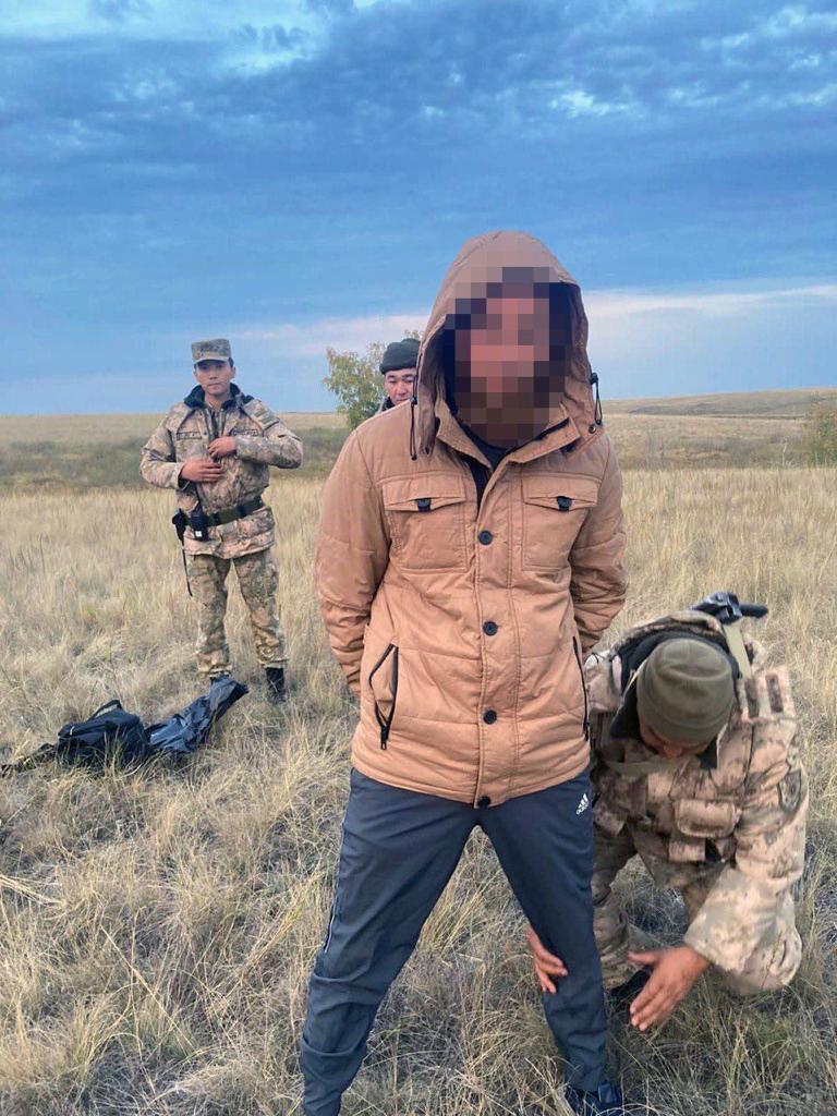 На границе с Россией задержали нарушителей . Фото: КНБ РК