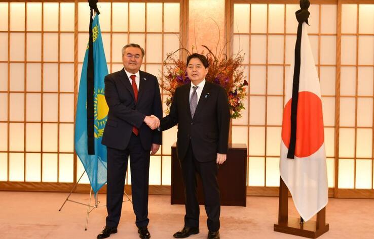 Kazakh and Japan’s FMs hold talks in Tokyo