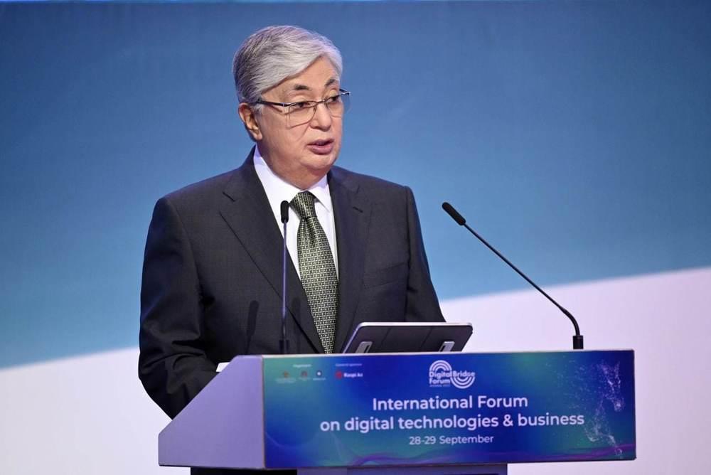 Kazakhstan sets task to become one of the largest digital hubs in Eurasia, President