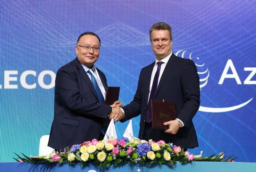 Kazakhtelecom, AzerTelecom sign strategic partnership memorandum