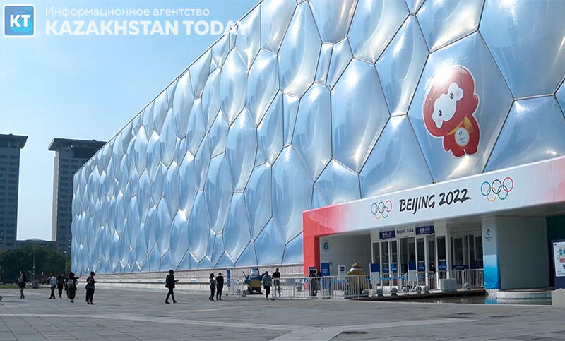 КИТАЙСКИЙ МЕЖДУНАРОДНЫЙ ПРЕСС-ЦЕНТР ЕВРАЗИИ - 2022: Пекинский национальный плавательный комплекс
