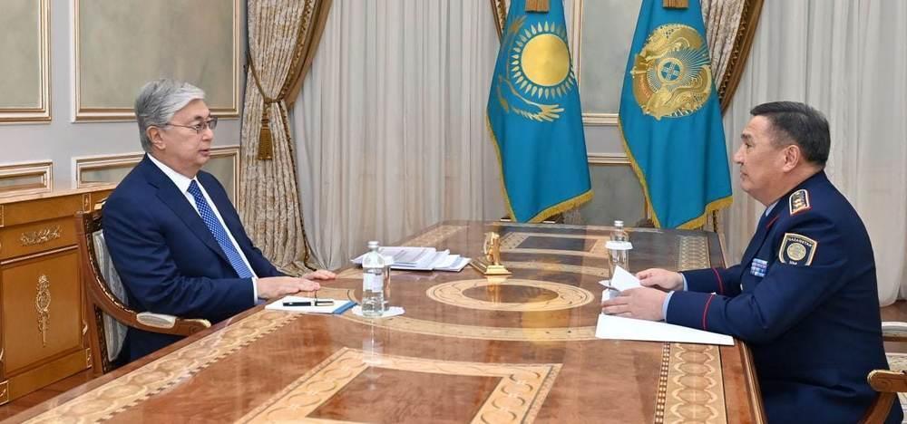 ІІМ басшысы Президентке есеп берді