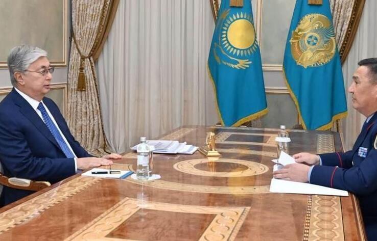 ІІМ басшысы Президентке есеп берді