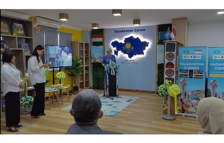 Kazakhstan’s Corner opened at UPNV Jakarta National Development University
