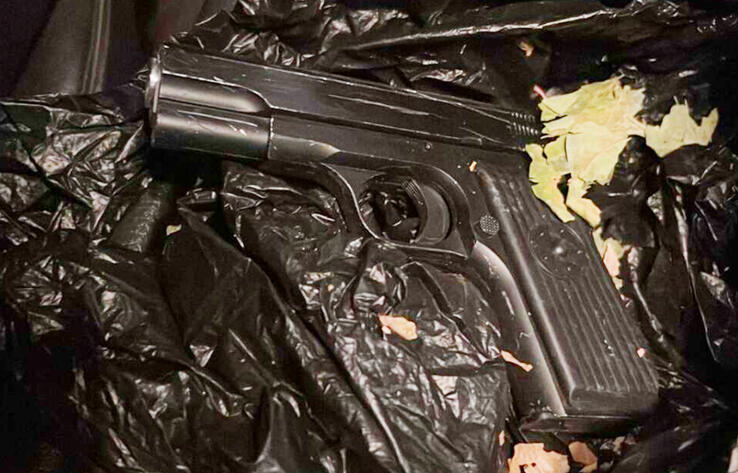 В Караганде клиент с игрушечным пистолетом ограбил игровой клуб 
