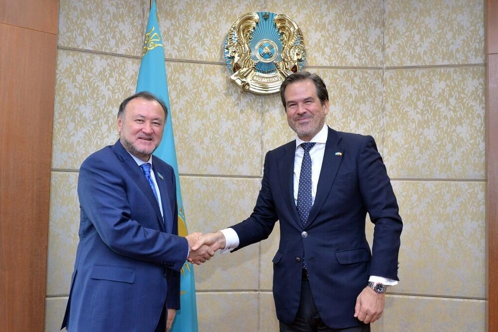 Kazakhstan-Spain cooperation debated in Senate. Images | senate.parlam.kz
