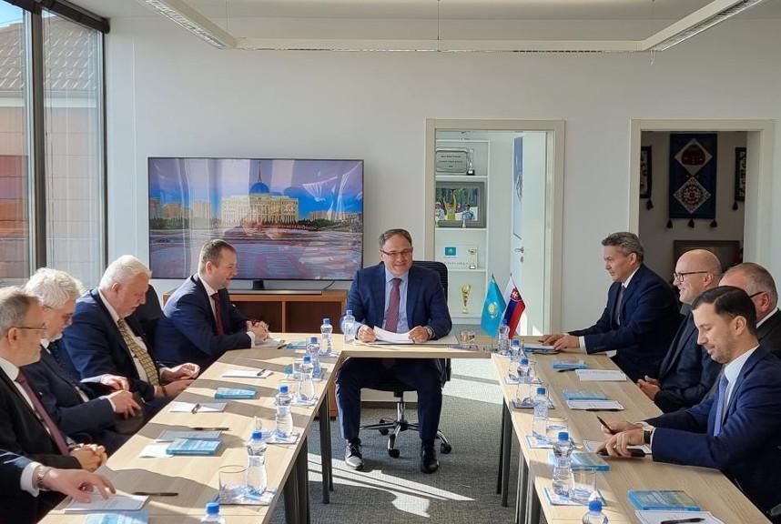 Kazakhstan, Slovakia discuss prospects of strengthening political, trade and economic coop