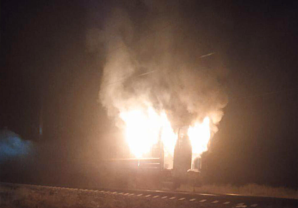 В пассажирском поезде Кызылорда - Семей произошел пожар