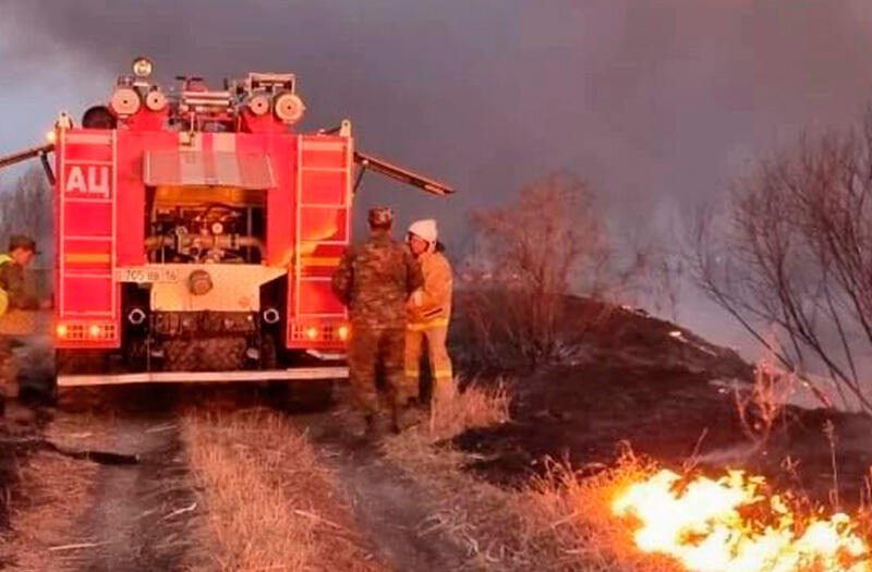 За сутки пожарные ВКО совершили более 57 выездов