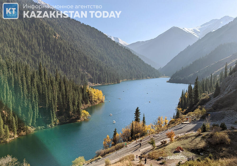 Осень в горах Алма-Аты