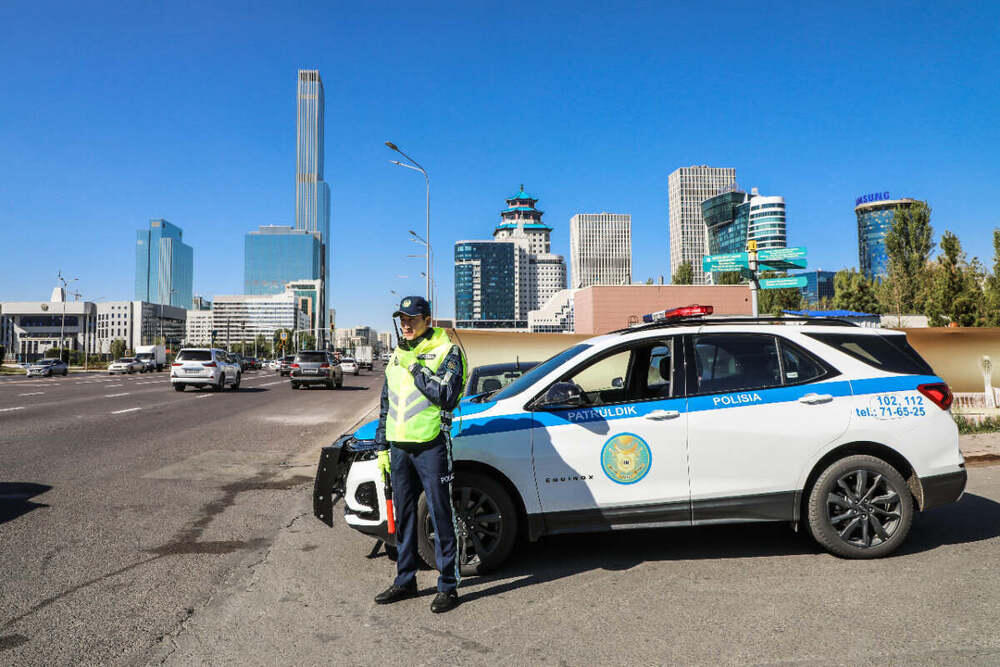 Полиция Астаны перешла на усиленный вариант несения службы 