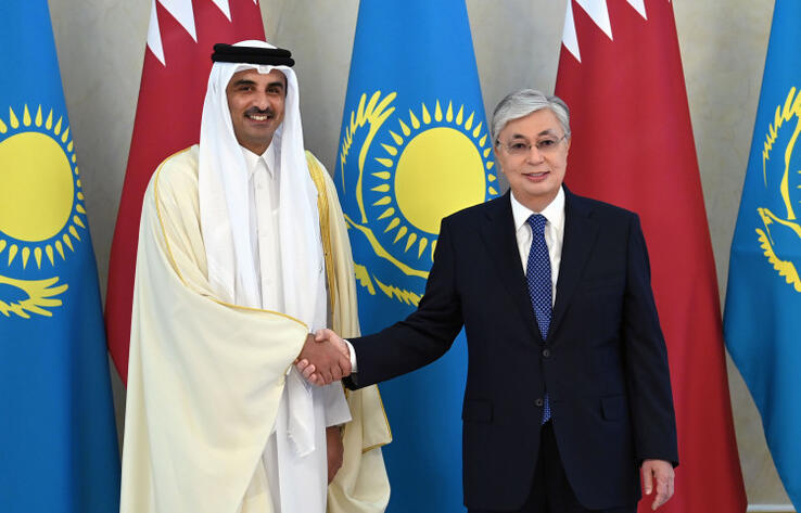 Токаев обсудил с эмиром Катара перспективы взаимоотношений двух стран