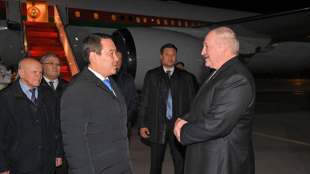 В Астану прибыли зампред КНР и президент Беларуси. Фото: пресс-служба премьер-министра РК