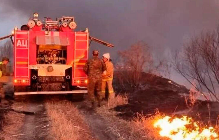 Свыше миллиарда тенге составил ущерб от пожаров в ВКО
