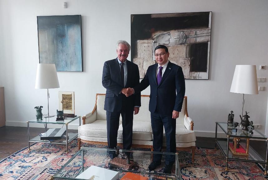 Luxembourg FM backs socio-political reforms in Kazakhstan